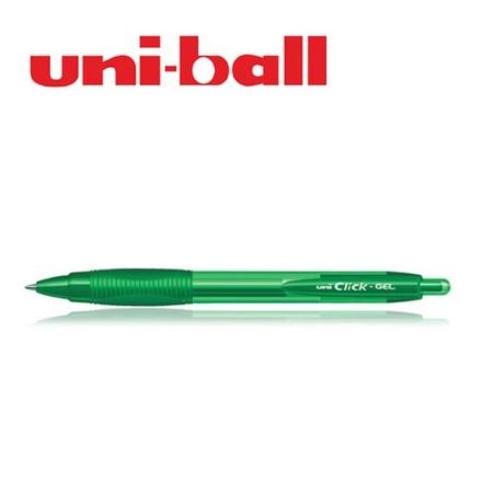 Lapicera Roller Uni Ball XSG-R7 Retráctil 0,7mm Verde